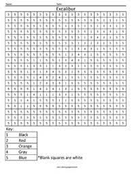 While the verbal means are. Terraria Excalibur Color By Number Coloring Squared