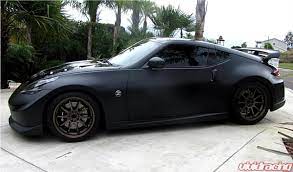 Flat Black 370z With Volk Racing Ce28n Wheels Car Paint Jobs Dream Cars Nissan