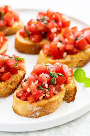 Bruschetta With Tomato And Basil Jessica Gavin Recipe In 2020 Bruschetta Recipe Recipes Italian Bruschetta Recipe