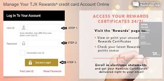 Purchase gift cards for your employees and customers as a stylish. Tjmaxx Credit Card Login Online At Tjx Syf Com
