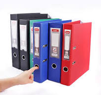 Foska Stationery 2 Ring Binder Folder Lever Arch Shape Ring Bound Folder 2  Inch 3 Inch A4 FC Lever Arch File Folder Binder