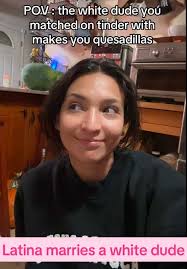 Latina White Boyfriend Tortilla