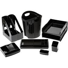 These are the desk accessories we use to keep us focused and instead of the usual work setup with an ergonomic rolling chair, large desk, and organizers of every kind, you're working with a kitchen table and chair. Office Supplies Stationery Office National