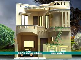 Waris House 3d View Elevation 25x50 In Gujranwala Cantt Pakistan House Front Design House Front Home Building Design