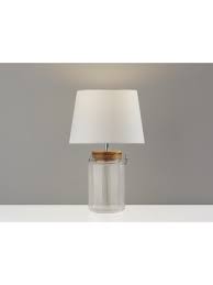 0 out of 5 stars, based on 0 reviews current price $17.45 $ 17. Adesso Simplee Mason Jar Table Lamp 16 H White Shadeclear Base Office Depot
