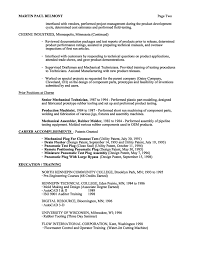 Mechanical Engineer Resume Samplecareer Resume Template Career Resume Template Mechanical Engineer Resume Engineering Resume Sample Resume