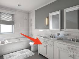 To design your bathroom, start by looking at design magazines and websites and visiting local showrooms that have bathroom designs. Interior Designers Share 10 Tricks To Make Your Bathroom Look And Feel Bigger Business Insider