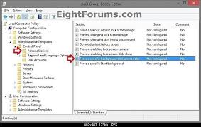 Now directly change the desktop. Group Policy Force Background And Accent Color Windows 10