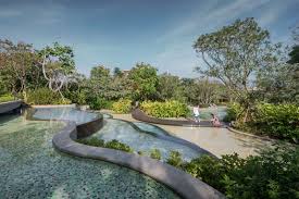 Rosewood Sanya Hotel Ii Pools And Lawn Hotel Landscape Pool Sky Pool