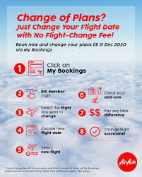 Have a physical card with your big member id on it? Enhanced Flexibility For Airasia Guests Travelling Up To 31 Dec 2020 With Flight Change Fee Waiver Airasia Newsroom