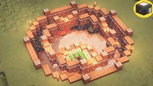 Learn how to build this here. Minecraft How To Build An Underground Base Simple Underground Base Tutorial Youtube