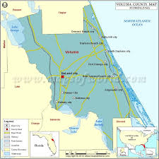 Volusia County Map Florida County Map Volusia County County