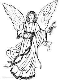 Download and print free angel christmas coloring pages. 1001 Coloringpages Christmas Angels Christmas Angel Coloring Page