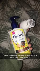 Biore Witch Hazel Pore Clarifying Cooling Cleanser Pin By Aamy Katt On Selfcare Body Skin Care Health Skin Care Healthy Skin Tips