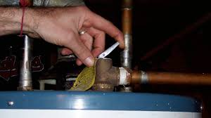 But i maintain that traditionally a 1 tank residential heater will only have a cold water valve. How To Replace A Temperature And Pressure T P Relief Valve In A Water Heater Dengarden