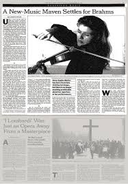 Anne‐sophie mutter, violin pittsburgh symphony orchestra manfred honeck, conductor. Classical Music A New Music Maven Settles For Brahms The New York Times