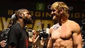 The youtuber faces mayweather in an exhibition bout on june 6 in miami and the social media jibes are well underway. S6ho1xmm1kjbom