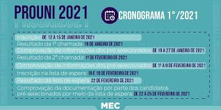 Você está no lugar certo! Mec Divulga As Datas Do Prouni 2021 1 Inscricoes Serao Em Janeiro