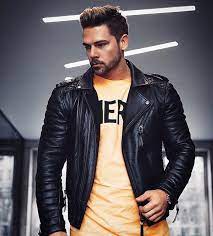 Pin On Leather Jeans Men