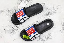 Nike mens summer benassi jdi flip flops sliders black/white/navy. 2020 Buy Nike Nba Slides Sandals Men S White Blue Red Slippers Evesham Nj