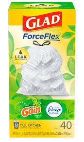 Small trash fits up to 4 gallon cans. Kitchen Trash Bags Garbage Bags Glad Food Storage Containers Trash Bags