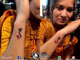 Get some inspiration from one of these letter s tattoo designs. S Alphabet With Crown Tattoo The Annu S Tattoo Academy Facebook