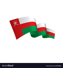 Oman Flag Vector Image On Vectorstock Oman Flag Flag Vector Flag