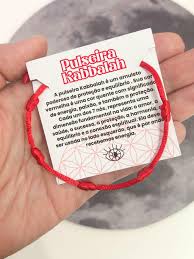 Pulseira 7 nós CabalaKabbalah - Proteção Energética