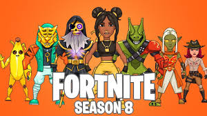 Use yellow for the hair and peach for the skin. Fortnite Season 8 Battle Pass Skin Drawings Youtube