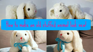 How To Make An Old Stuffed Animal Look New Again Sewing Stuffed Animals Clean Stuffed Animals Washing Stuffed Animals