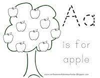 When children need extra practice using their reading skills, it helps to have worksheets available. Preschool Homeschool All About Apples Teaching Toddlers Alphabet Preschool Homeschool Preschool