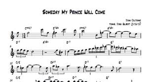 Free Printable Someday My Prince Will Come Miles Davis Lasgome
