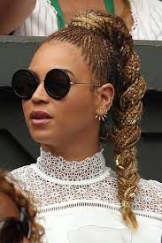 154738 Jay Z Beyonce In The Players Box For The Ladies Final On Day Beyonce Braids Beyonce Hair Hair Styles