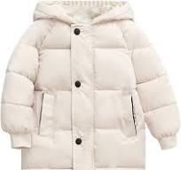 Amazon.com: EnJoCho Children's Down Padded Jacket Long ...