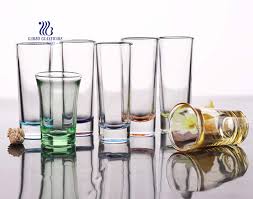 We also have other glasses for lighter white wines. Spray Color Tall Shot Glasses Spirit Liquor Glasses For Wholesale Wholesale China