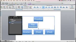 creating smartart in microsoft word for mac 2011