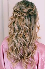 Get inspiration and find a way to express your creativity through one of these sophisticated yet not so hard. 39 Gorgeous Half Up Half Down Hairstyles Braid Half Up Half Down Hairstyles Partial Updo Hairstyle Bridal Hair Boho Hairstyle Hair Hairstyles Braids Halfuphalfdown Braidhair Fabmood Wedding Colors