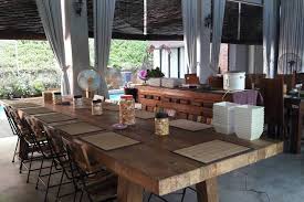 In the early stages of development, sungai buloh was a designated to be a segregated community to conduct research and house victims of leprosy. The Hall Rustic Dining Table Dining Table Home Decor