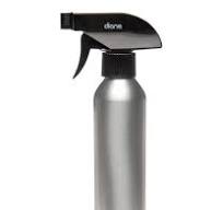 Diane Aluminum Spray Bottle Applicator with Nozzle for Hair Styling and  Coloring – Small - 9.4” x 1.5”, 8oz Capacity – Silver