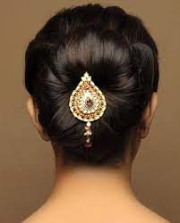 Fascinate Hairstyles Kondai Indian Bridal Hairstyles Indian Wedding Hairstyles Hair Accessories