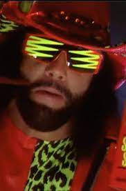 Slim Jim Neon Green Macho Man Mens Sunglasses Neon Green