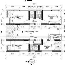 Roomsketcher.com has been visited by 10k+ users in the past month Typical Floor Plan Of A 3 Bedroom Bungalow In One Of The Housing Estates Download Scientific Diagram