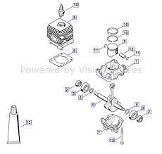 Stihl bg 85 blower parts diagram. Stihl Bg 85 Blower Bg85 Parts Diagram Crankcase Cylinder