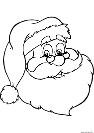 Coloriage Gulli Noel Le Portait Du Pere Noel Jecolorie Com