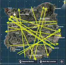 Gathering Data Points On Flight Paths Pubgmobile