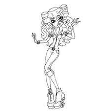 Monster high coloring pages 72 online toy dolls printables for girls. Top 27 Monster High Coloring Pages For Your Little Ones
