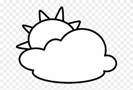 Free clipart and animated graphics of tthe sun. Weather Sunny Weather Forecast Symbol Weather Icons Clip Art Black And White Free Transparent Png Clipart Images Download