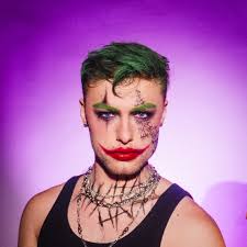 Tonight, it's all a game. Just a little chaos and a whole lot of character.  After all, everyone loves a good laugh…🃏 #JokerEnergy #Halloween  #JokerVibes #HalloweenLook #HauntedSmile #MadnessUnleashed #VillainEra  #ChaosInColor #HalloweenMakeup #JokerMakeup