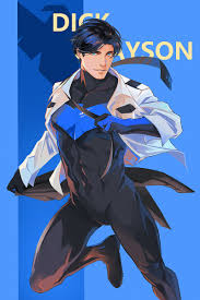 dick grayson and nightwing (dc comics and 1 more) drawn by nichasheng |  Danbooru