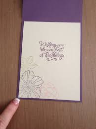 Give your greeting cards a truly personal touch by making them yourself! Flower Birthday Card Inside Flower Birthday Cards Birthday Card Sayings Card Sentiments